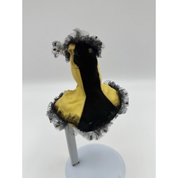 Mattel Barbie Skipper Doll Masquerade Costume Dress Black #1903 Vintage 1960s - Picture 3 of 5